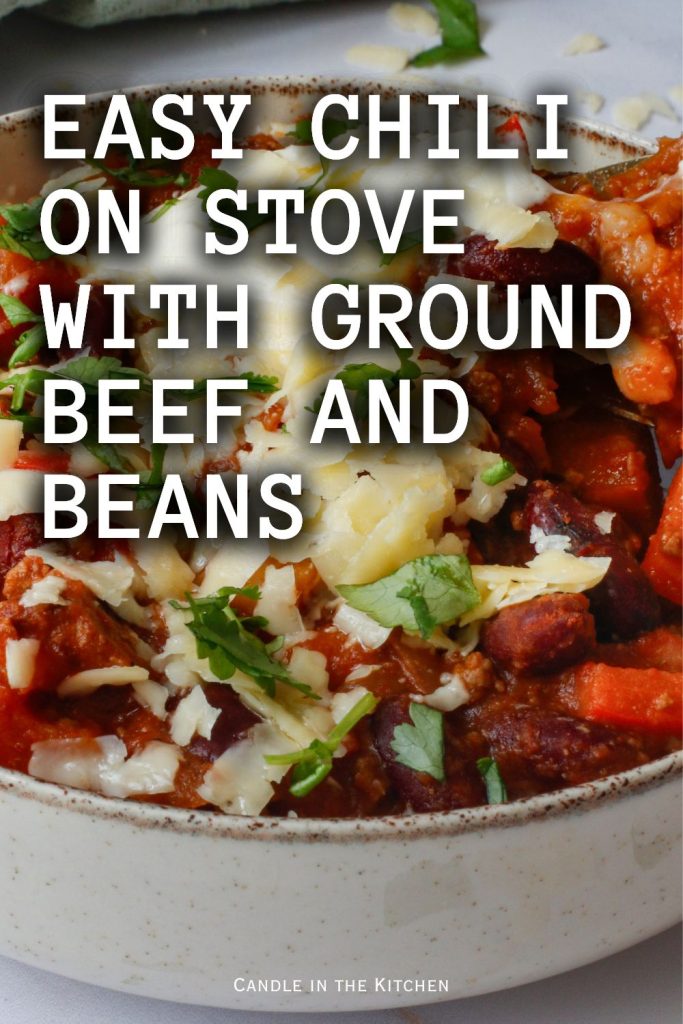 Chili facile au bœuf | Pinterest