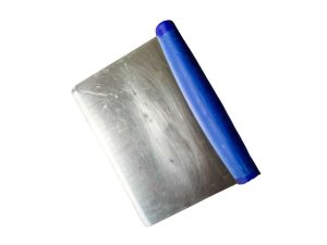 Grattoir d'établi avec manche bleu