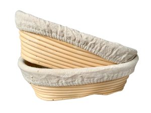 2 paniers à banneton ovales