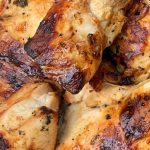 Grilled chicken breasts with easy thai chicken marinade