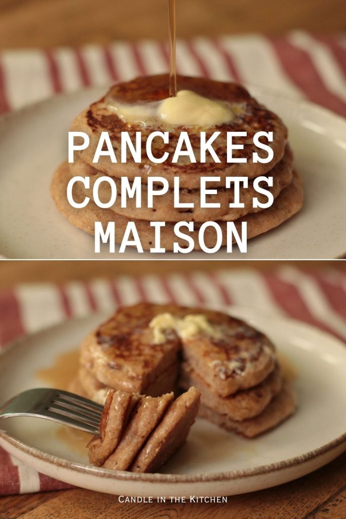 sourdough pancakes with fresh milled flour pinterest graphic french