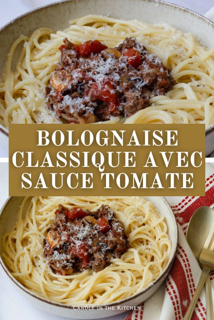 spaghetti bolognaise pinterest graphique